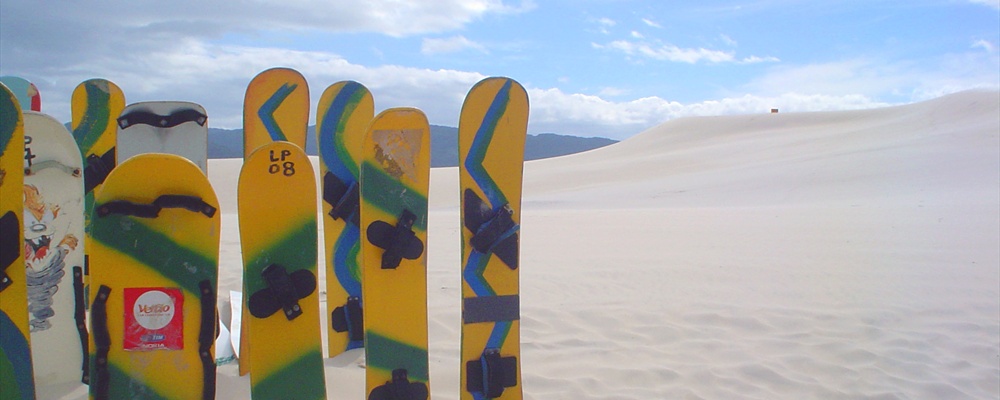 O caminho do Sandboard